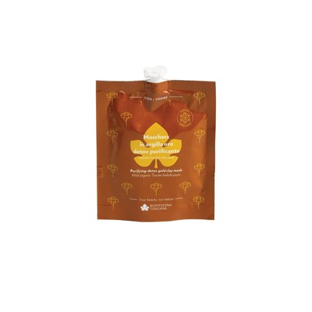 Biofficina Toscana Purificante Maschera in argilla oro detox 30g - Maschera viso