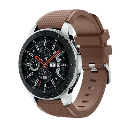 Silikonarmband Samsung Galaxy Watch 46mm Brun