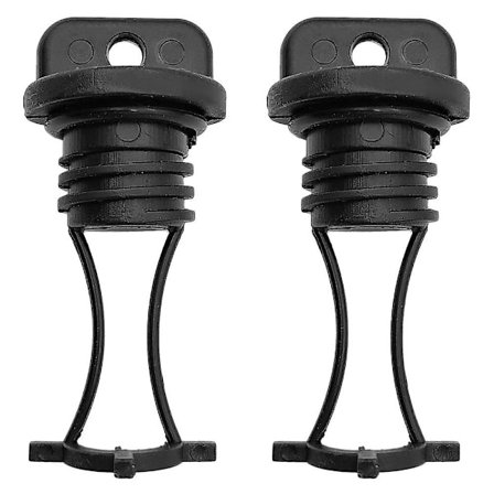 2 stk Kajakk Avløps Plugger Tråd Skrog Avløp Dress Scupper Plugg for Kajakker Kanoter Båter