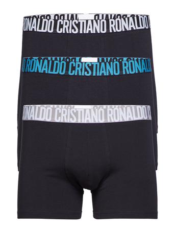 Cr7 Basic, Trunk, 3-Pack Boxerkalsonger Svart CR7