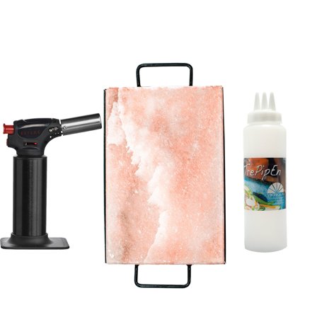 Satake Gourmetset med gasbrännare, saltsten och dressingflaska | Matlagning > Köksredskap > Gasbrännare | Bagaren och Kocken