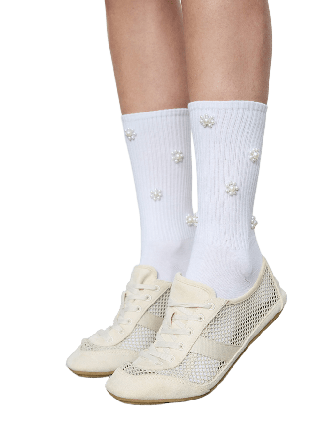 Vogue Chloe Crew Sock Sockor Dam Vit 39-41