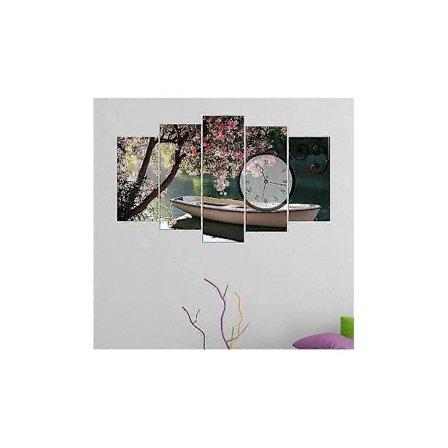 Rosa Natur 5-delt Mdf klokke-tablå