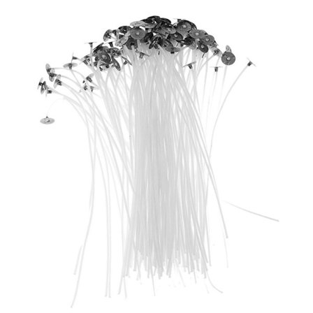 100 STK 9/15/CM Ljusveke Ghee Wick cm 20