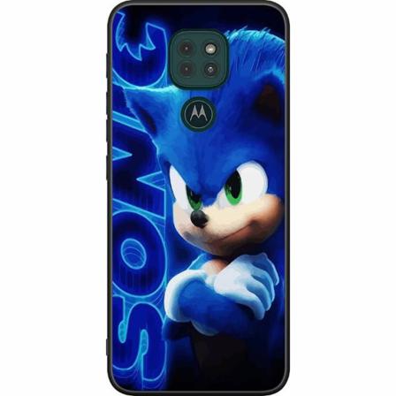 Motorola Moto G9 Play Svart Skal Sonic The Hedgehog