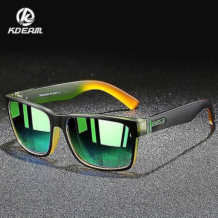 Kdeam Mirror Polarized Solglasögon Uv400 Resesolglasögon