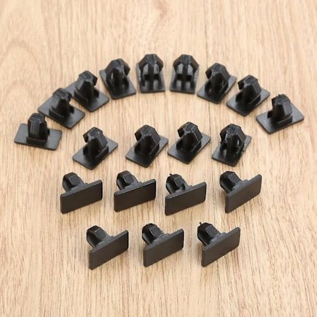 20 stk Bil Mopar Top Molding Clips Justering Til Chrysler 300 Dodge Charger Magnum 2005-2010