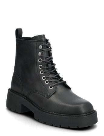 Calvin Klein | Chunky Lace Up Zip Boot | 38