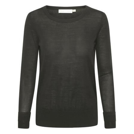 InWear, Nora O-neck Pullover Czarny, Kobieta, Rozmiar: S