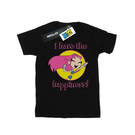 DC Comics Herr Teen Titans Go I Have The Happiness T-Shirt L Bl