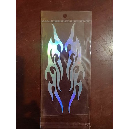 Heijastava liekki autotarra peittää naarmut autotarrat puskurin konepelti taustapeili päälliset tarrat moottoripyörän sisustus| |