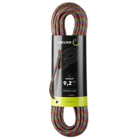 Edelrid Kinglet 9,2 mm 60 m Mountaineering equipment Black 60M