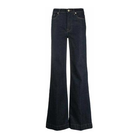 7 For All Mankind, Flared Jeans Blauw, Dames, Maat:W28
