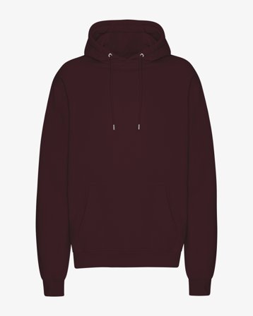 Classic Organic Hood - Oxblood Red S