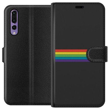 Kompatibelt Plånboksfodral till Huawei Huawei P20 Pro Linjer Stolthet