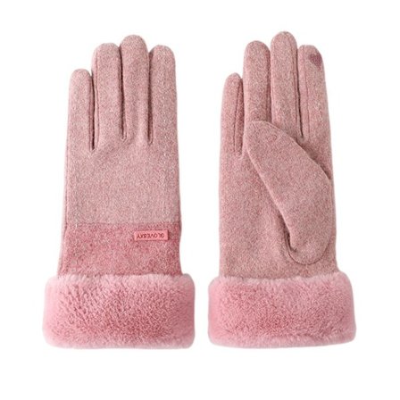 Kosketusnäyttö Käsineet Käsienlämmitin PINK