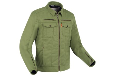 Segura Patrol Motorcycle Jacket Khaki L
