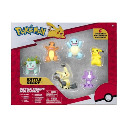 Pokémon Battle Figurer 6-pakning