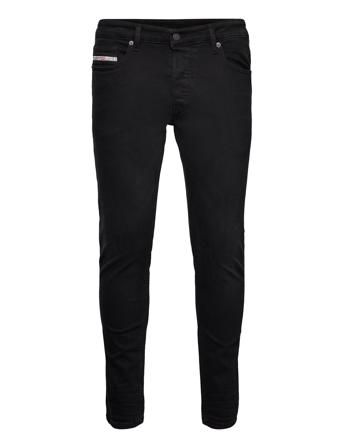 D-Luster Slim Jeans Svart Diesel Men*Betinget Tilbud