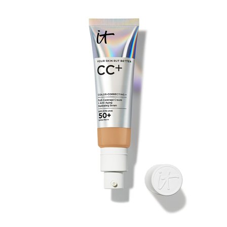 IT Cosmetics CC+ Foundation SPF 50 12 Tan Warm, Makeup, Ansigt, Bb/cc Cream