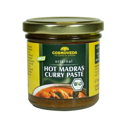 Cosmoveda Hot Madras Curry Paste Ø 160 g, Helse & Madvarer, Krydderier, Karry