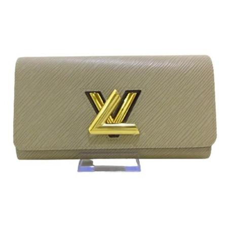 Louis Vuitton Vintage, Pre-owned Leather wallets Grijs, Dames, Maat:ONE Size