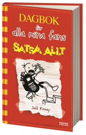 Satsa allt - Bok av Jeff Kinney - Inbunden
