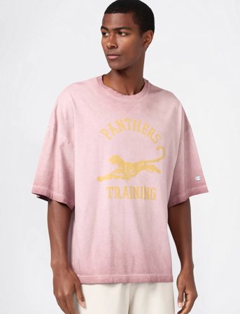 Champion Ss Tee - Pink - S
