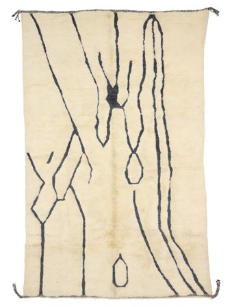 Håndknyttet Berber Moroccan - Mid Atlas 249X400 Oransje/Beige