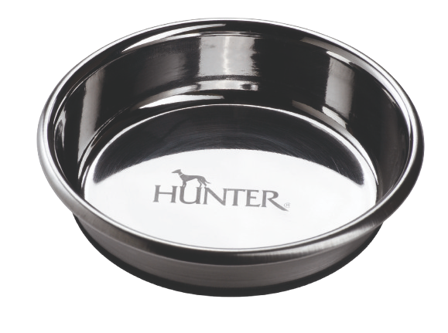 Hunter - Bowl Stainless Steel 550 ml/M - Hund - Matplass & vannautomater for hund - Matskåler og vannskåler - ZOO.no