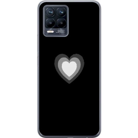 Yhteensopiva Puhelinkuori Realme Realme 8 Soft Glow Heart