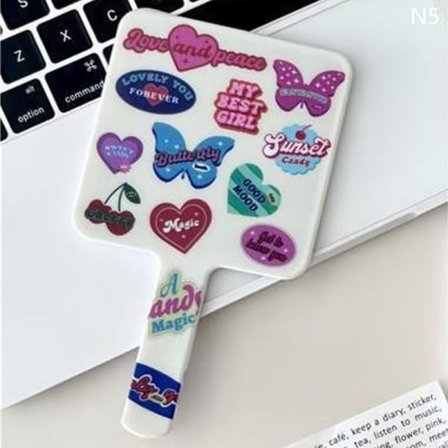 IC 1:a Handhållen Spegel Salong Makeup Skönhet Kosmetisk Ögonfransförlängning 5