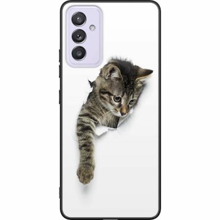 Samsung Galaxy A82 5g Svart Skal Katt