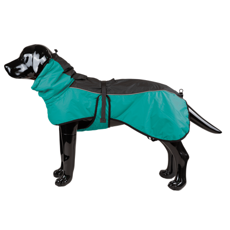 Selected by ZOO - Vinterteppe Pajazzo, 4XL, 65 cm, Turkis - Hund - Hundeklær & potesokker - Hundedekken & regndekken - ZOO.no