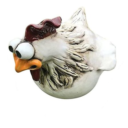 Kyllingstatue Haveskulptur C