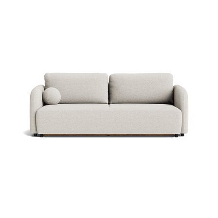 Arezzo 3-Sitzer-Schlafsofa, Stauraum, Modesto Creme, modernes Design, Bettfunktion, bequeme Polsterung, 93cm Tiefe, elegantes Polstersofa