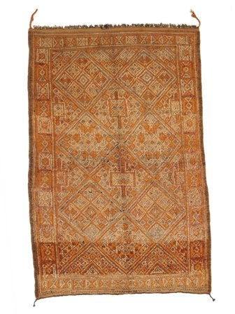 Annodato A Mano Middle Atlas Rug Tappeto 170X260 Di Lana