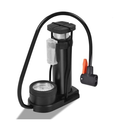 Cykelpump Mini Bärbar Luftpump Cykel Golvpump Manometer för Landsvägscyklar Bollar Simring Cykel Luftmadrass