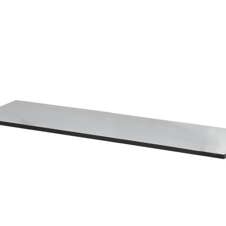 Underhylla, 2000x400x24 mm, ljusgrå