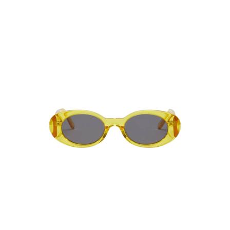 Palm Angels, Sunglasses Geel, unisex, Maat:ONE Size