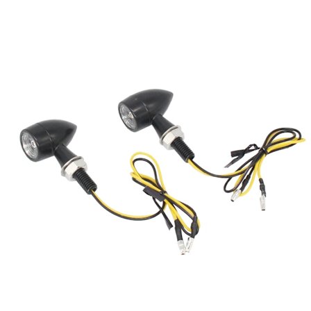Passar Kawasaki Suzuki Yamaha blinkers, motorcykel LED mini t