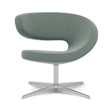 Varier Furniture Peel Club - Chrome base