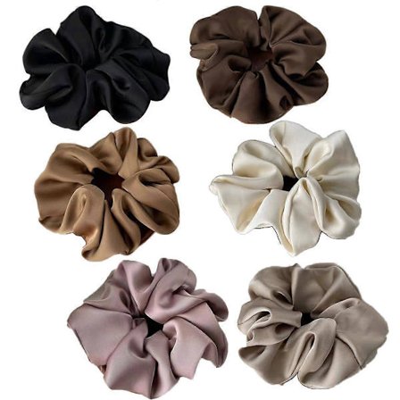 Satin Silk Hårscrunchies