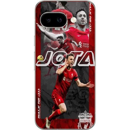 Yhteensopiva Puhelinkuori Google Pixel 9a Liverpool Diogo Jota nro 20 jalkapallo juliste Portugali hyökkääjä Punaiset hyökkääjät Premier League joukku