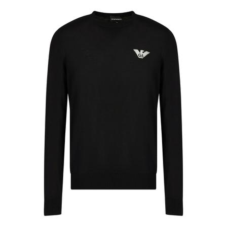 Emporio Armani, T-Shirts Zwart, Heren, Maat:L
