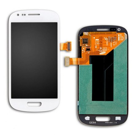 Samsung Galaxy S3 Mini Skärm/Display Original - Vit