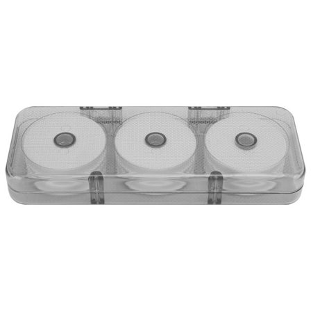 6 Dele Plastik Skum Fiskeline Spole Lokkemad Rig Holder Opbevarings Organizer Tilbehør