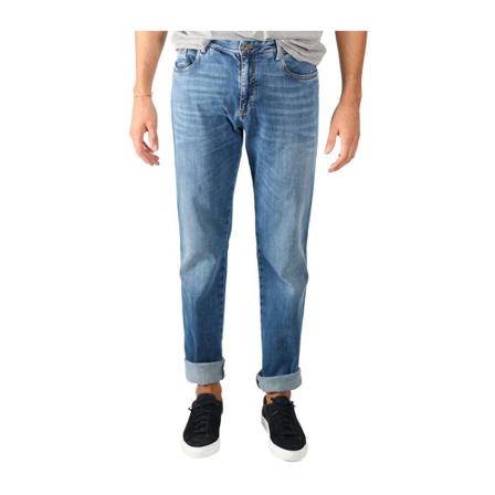 Paul & Shark, Jeans Always Blauw, Heren, Maat:M