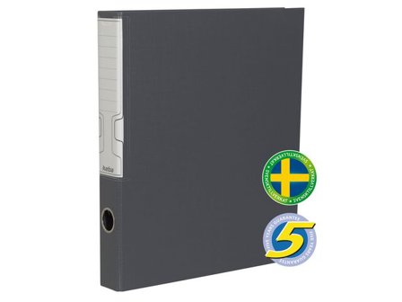 KEBA Ringpärm-D grafitgrå - Lyreco - Kontorsmaterial > Pärmar och register > Ringpärmar