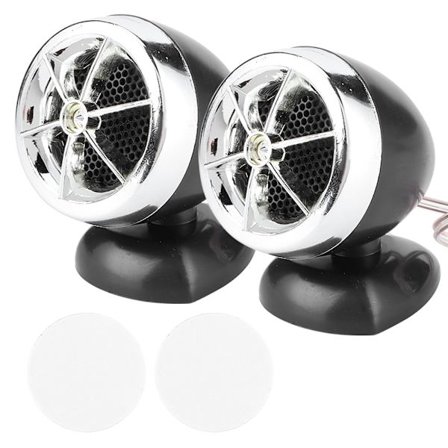 1200W 12V Mini Horn Diskanthögtalare Dome Högtalare Bil Ljudsystem Silver